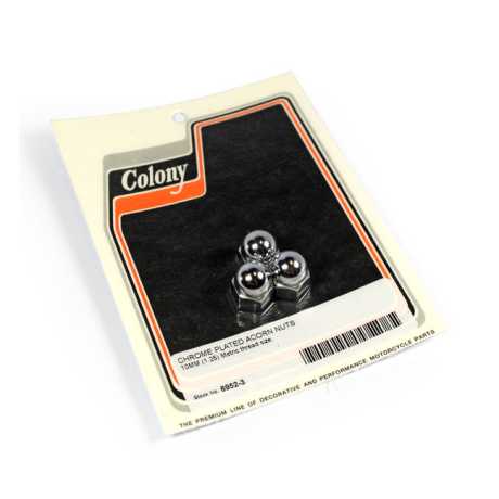 Colony Colony Acorn Nuts M10 chrome  - 990420