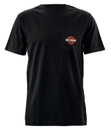 H-D Motorclothes Harley-Davidson T-Shirt Bar & Shield Pocket black  - 99058-22VM