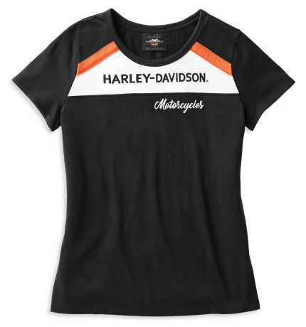 Harley-Davidson Damen T-Shirt Accelerate Stripe schwarz 