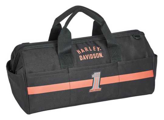 Harley-Davidson Zubehör- und Werkzeugtasche #1 schwarz/orange 