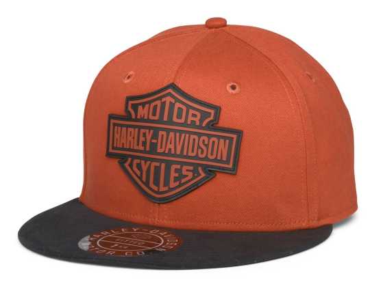 Harley-Davidson Bar & Shield Cap orange XL