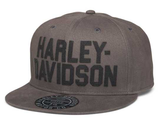 Harley-Davidson Block Script Cap dark grey 