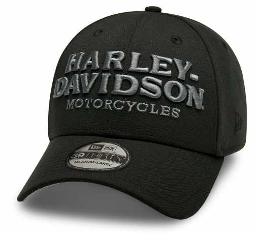 Harley-Davidson Baseball Cap Embroidered Graphic 39THIRTY® schwarz 