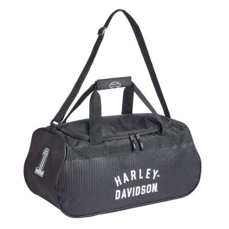Harley-Davidson Sports & Duffel Bag Off-White/Black 
