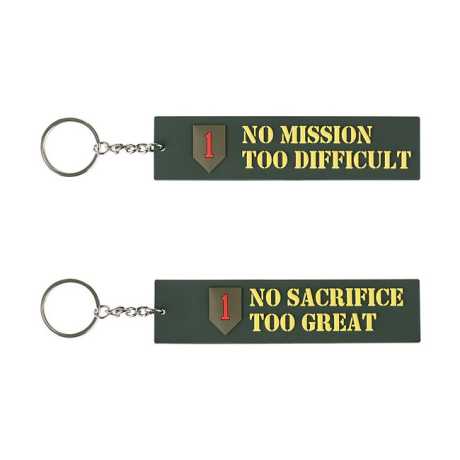 Army Surplus No Mission/Sacrifice keychain  - 996600