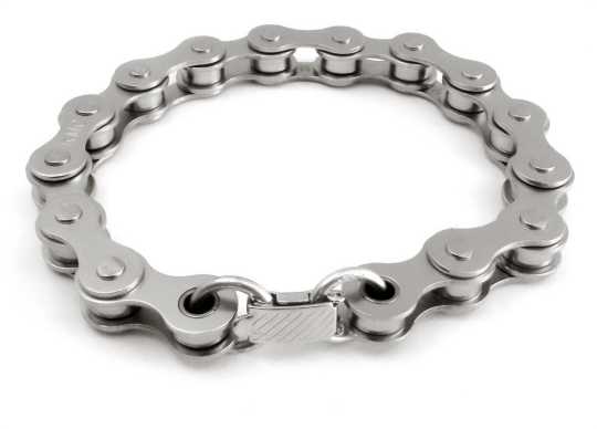Amigaz Amigaz Bike Chain Armband 8" Stahl vernickelt  - 563421