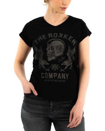 Rokker Lady T-Shirt Eagle Black 