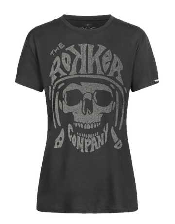 Rokker Rokker women T-Shirt  Skull black  - C4005601