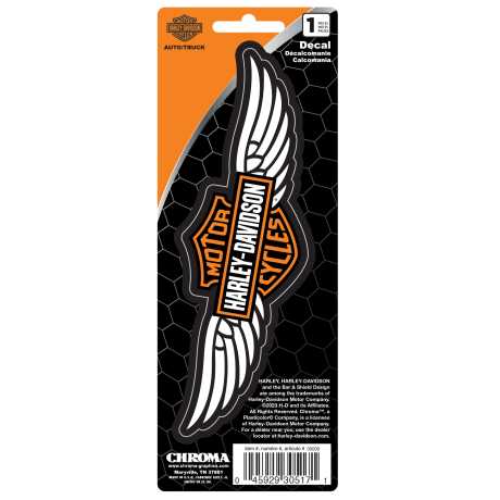 H-D Motorclothes Harley-Davidson Decal Chroma Bar & Shield with Wings  - CG30517