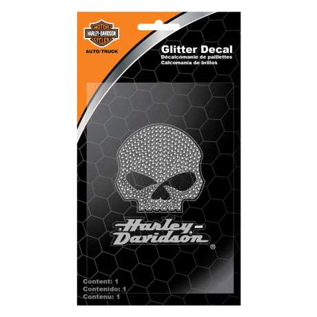 H-D Motorclothes Harley-Davidson Aufkleber Skull Gemz Bling  - CG337
