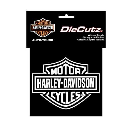 Harley-Davidson Window Decal Bar & Shield Die Cutz 