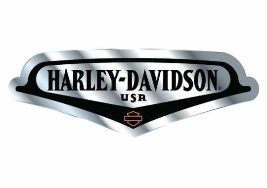 Harley-Davidson Alu Aufkleber Chroma V-Tank 