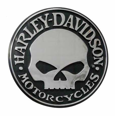 H-D Motorclothes Harley-Davidson Decal Willie G Skull Chrome  - CG9113