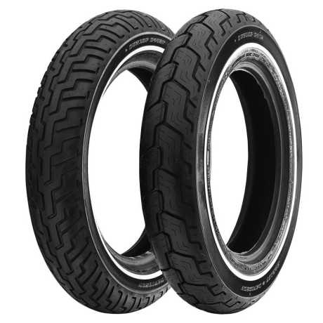 Dunlop Reifen D402 MT90HB x 16" Weißwand, schmal vorne 
