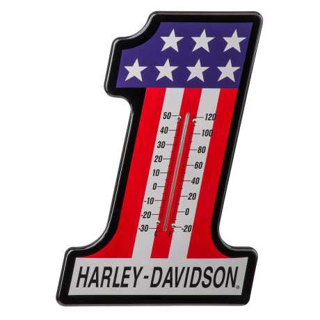 H-D Motorclothes Harley-Davidson #1 Racing Thermometer  - HDL-10024