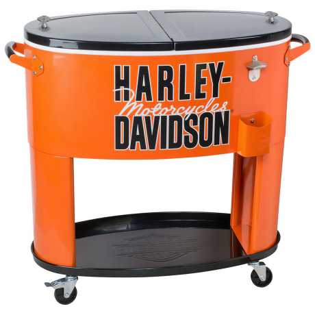 H-D Motorclothes Harley-Davidson Getränkekühler mit Rollen Motorcycle orange  - HDL-10073