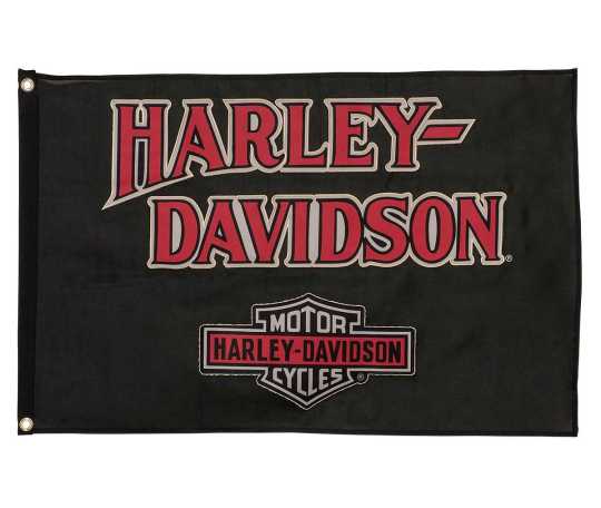 H-D Motorclothes Harley-Davidson Nostalgic Bar & Shield Flag 92 x 61 cm  - HDL-15105