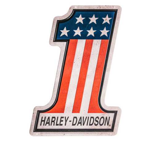 H-D Motorclothes Harley-Davidson #1 Tin Sign  - HDL-15528