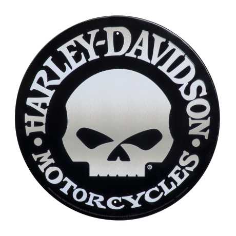 H-D Motorclothes Harley-Davidson Skull Blechschild  - HDL-15529