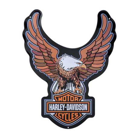 H-D Motorclothes Harley-Davidson Bar & Shield Eagle Tin Sign  - HDL-15530