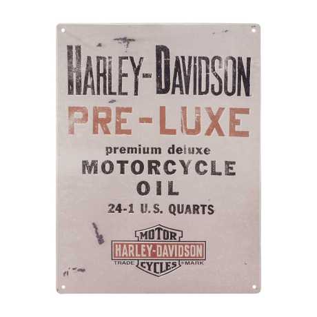 H-D Motorclothes Harley-Davidson Tin Sign Pre-Luxe 30x40cm  - HDL-15537