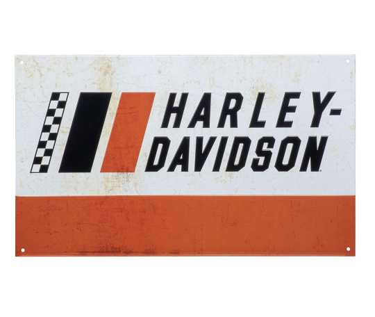 H-D Motorclothes Harley-Davidson Racing Stripes Tin Sign 50 x 30 cm  - HDL-15560
