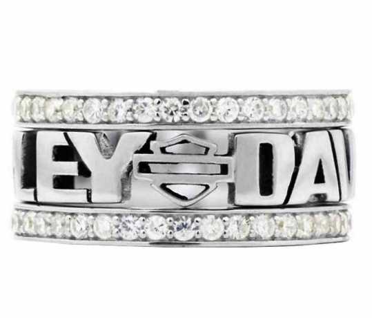 NEW Harley-Davidson Ladies Silver Stacking Ring