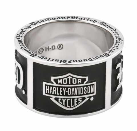 Harley-Davidson Ring Old English Silber 10