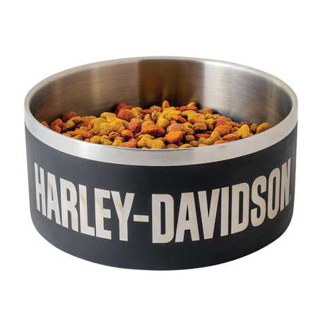 H-D Motorclothes Harley-Davidson Pet Bowl Stainless Steel Small black  - HDX-90202