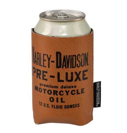 H-D Motorclothes Harley-Davidson Pre-Luxe Leatherette Can Cooler  - HDX-98528
