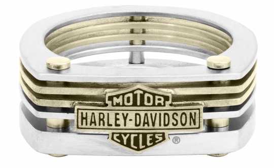 Harley-Davidson Ring Bar & Shield Cut-Out steel & brass 