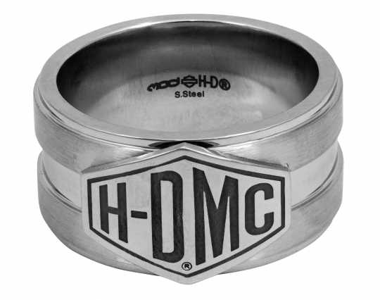 Harley-Davidson Ring H-DMC Stahl matt 