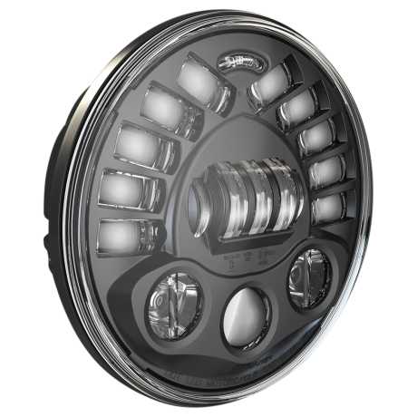 JW Speaker Headlight 7" Pedestal LED Adaptive 2  8790 black 