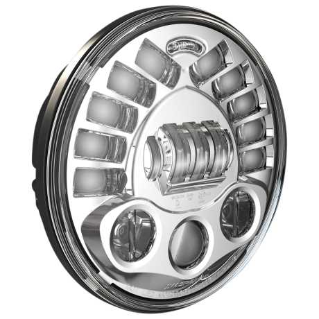 JW Speaker Headlight 7" Pedestal LED Adaptive 2  8790 chrome 