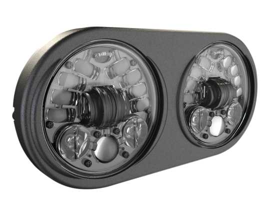 JW Speaker Headlights Adaptive 2 LED black 
