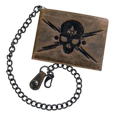 Jack´s Inn 54 Wallet Absinth with Chain dark brown 