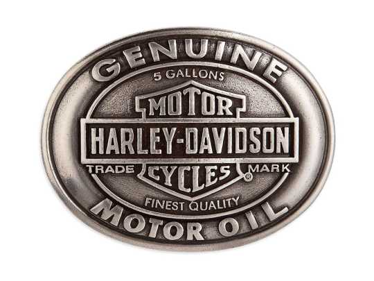 H-D Motorclothes Harley-Davidson Belt Buckle Genuine Motor Oil  - MAU004/61