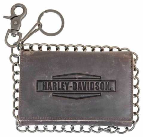 Harley-Davidson Wallet Crazy Horse Trifold Medium 