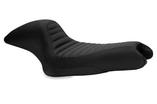 Mustang Cafe Solo Seat 11.5" Tuck & Roll black 