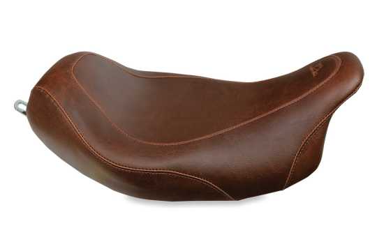 Mustang Wide Tripper Solo Seat 14" distressed brown 