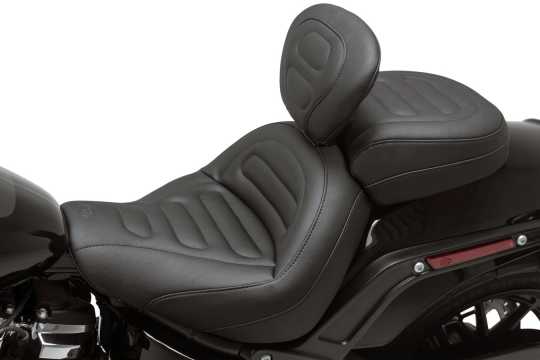 Mustang Mustang Touring Solo seat & backrest Trapezoid black  - 568412