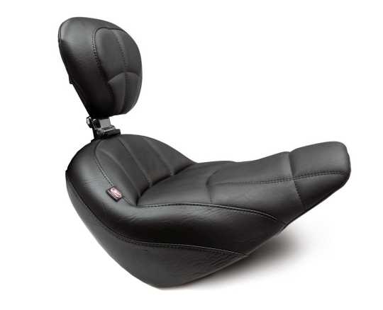 Mustang Standard Touring Seat with Backrest Cube black 