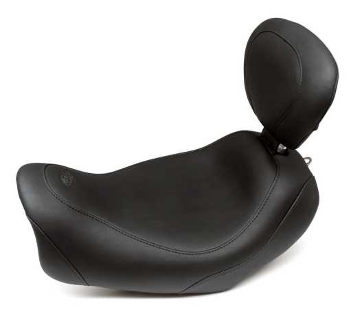 Mustang Mustang Wide Tripper Solo Seat with Rider Backrest black  - 597845