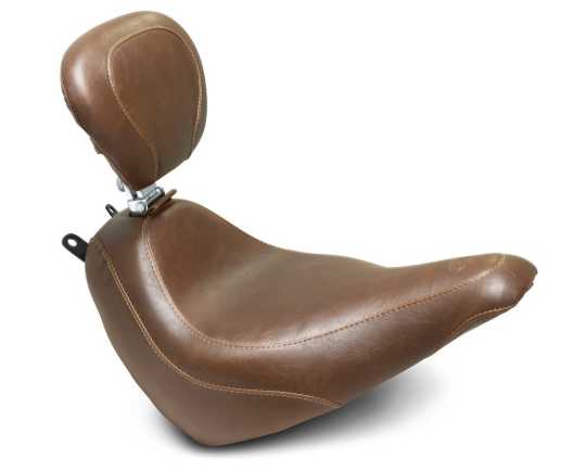 Mustang Mustang Wide Tripper Solo Seat with Backrest brown  - 08021218