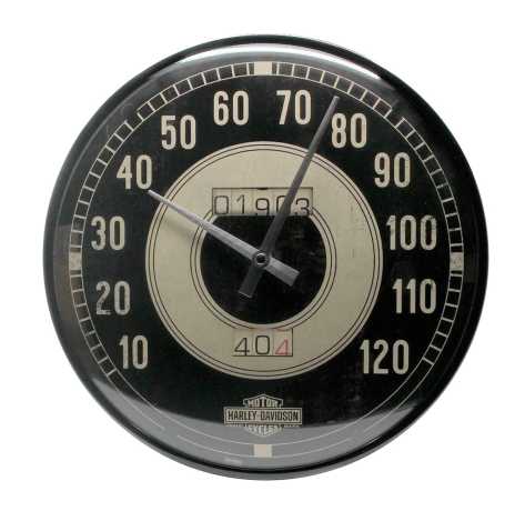 Harley-Davidson Wall Clock Speedometer 