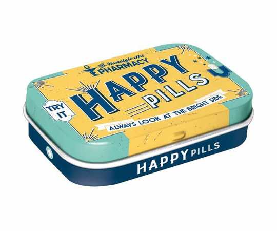 H-D Motorclothes Nostalgic Art Pill Box Happy Pills  - NA81330