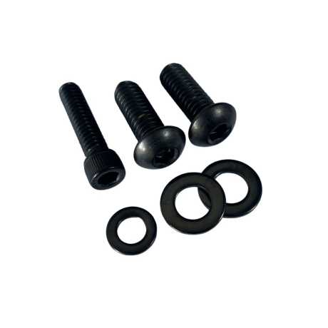 Old-Skull Brothers Shift Rod Screws black 