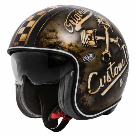 Premier Helmets Premier Vintage Jethelm OP 9 BM  - PR9VIN71