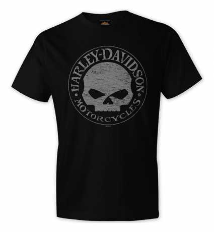 H-D Motorclothes Harley-Davidson T-Shirt Willie G Skull schwarz  - R004205V