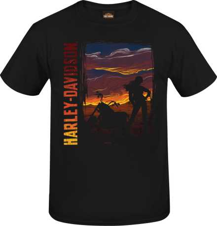 Harley-Davidson T-Shirt Sunset Rider schwarz 